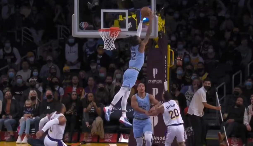  莫兰特空中接力绝平引爆孟菲斯主场  